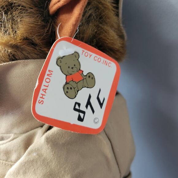 Shalom Toy Co Inc Realistic Safari Monkey Chimp Plush Toy 16" Brown Furry Tagged - Picture 2 of 15